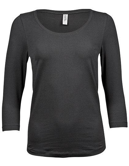 Epic Label T-shirts Lot de 3 T shirts Vierge Tee Jays 460 Womens Stretch 3/4 Sleeve Tee
