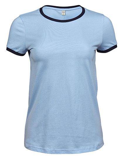 Epic Label T-shirts Lot de 3 T shirts Vierge Tee Jays 5071 Womens Ringer Tee