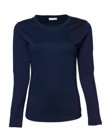 Epic Label T-shirts Lot de 3 T shirts Vierge Tee Jays 590 Womens Long Sleeve Interlock Tee