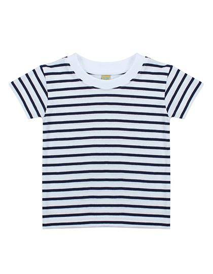 Epic Label T-shirts Lot de 3 x Larkwood LW027 Short Sleeved Stripe T Shirt