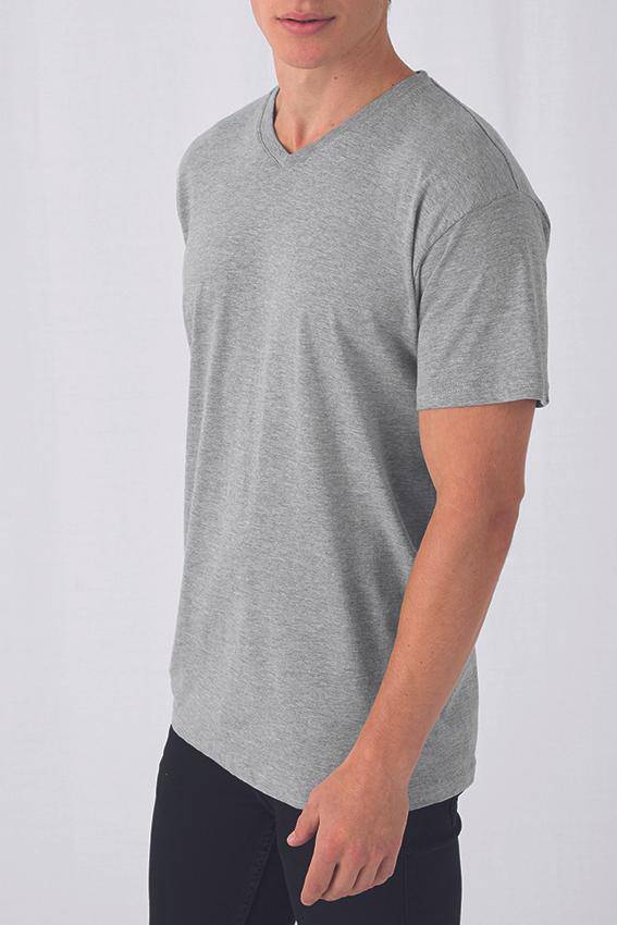 Epic Label T-shirts Lot de 5 B&C TU006 T-Shirt Exact V-Neck Pour Homme