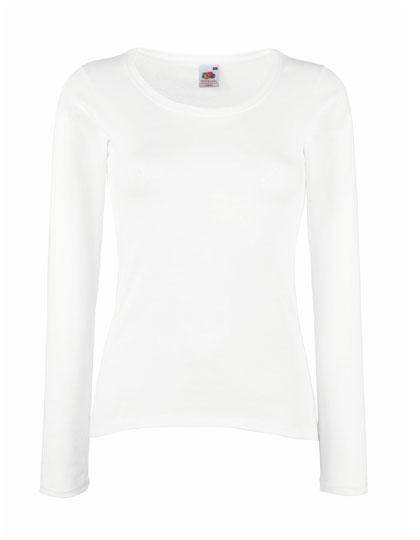 Epic Label T-shirts Lot de 5 Fruit of the Loom 61-404-0 Ladies Valueweight Longs Sleeve T Pour Femme