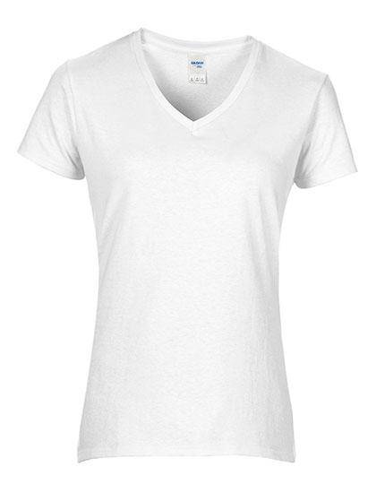 Epic Label T-shirts Lot de 5 Gildan 4100VL Premium Cotton Ladies` V-Neck T-Shirt Pour Femme