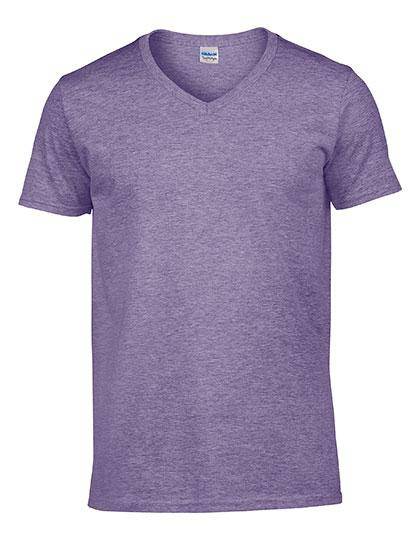 Epic Label T-shirts Lot de 5 Gildan 64V00 Softstyle Adult V-Neck T-Shirt Pour Homme