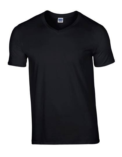 Epic Label T-shirts Lot de 5 Gildan 64V00 Softstyle Adult V-Neck T-Shirt Pour Homme