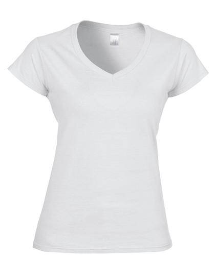 Epic Label T-shirts Lot de 5 Gildan 64V00L Softstyle Ladies` V-Neck T-Shirt Pour Femme