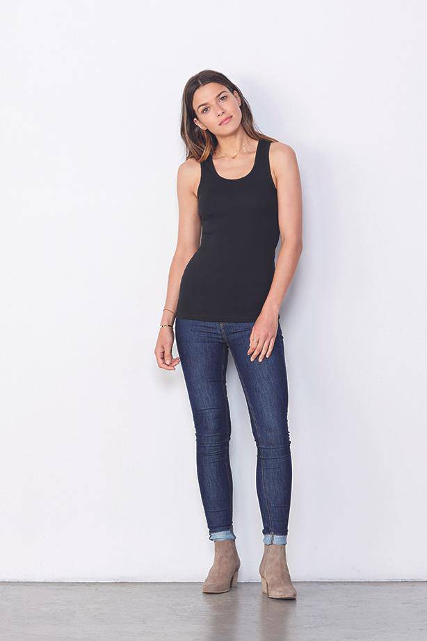 Epic Label T-shirts Lot de 5 T shirts Vierge Bella 1080 Baby Rib Tank Top