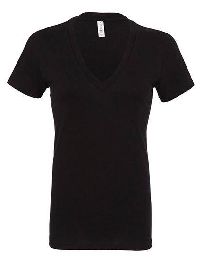 Epic Label T-shirts Lot de 5 T shirts Vierge Bella 6035 Women`s Jersey Deep V-Neck T-Shirt