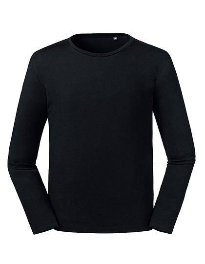 Epic Label T-shirts Lot de 5 T shirts Vierge Russell Pure Organic R-100M-0 Men´s Pure Organic Long Sleeve Tee