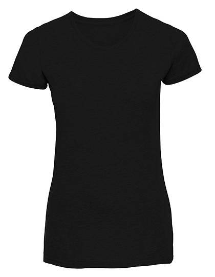 Epic Label T-shirts Lot de 5 T shirts Vierge Russell R-165F-0 Ladies` HD T