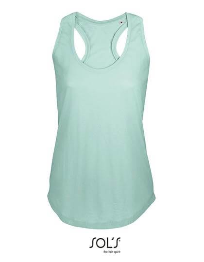 Epic Label T-shirts Lot de 5 T shirts Vierge SOL´S 00579 Women T-Back Tank Top Moka