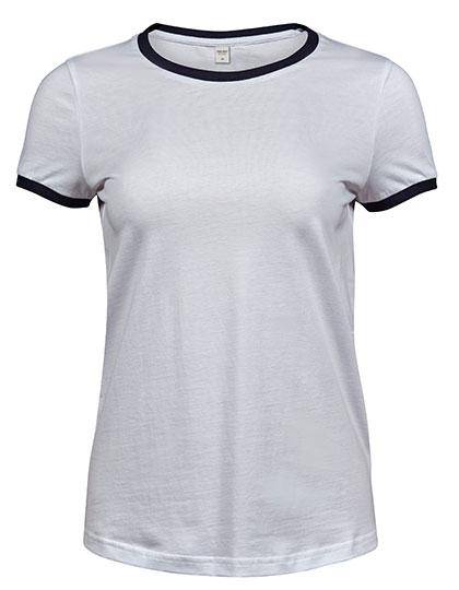 Epic Label T-shirts Lot de 5 T shirts Vierge Tee Jays 5071 Womens Ringer Tee