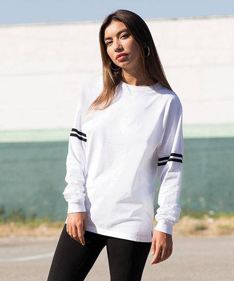 Epic Label T-shirts Sf Haut Unisexe À Slogan À Épaules Tombantes