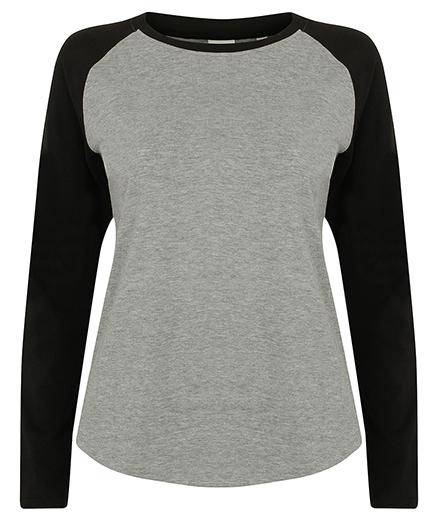 Epic Label T-shirts Sf T-Shirt Baseball Manches Longues Femme