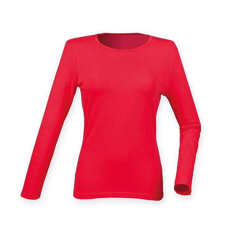 Epic Label T-shirts Sf T-Shirt Stretch À Manches Longues Feel Good Pour Femme