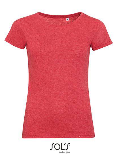 Epic Label T-shirts Sol´S 01181 T-Shirt Femme Col Rond