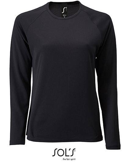 Epic Label T-shirts Sol´S 02072 T-Shirt Sport Manches Longues Pour Femme