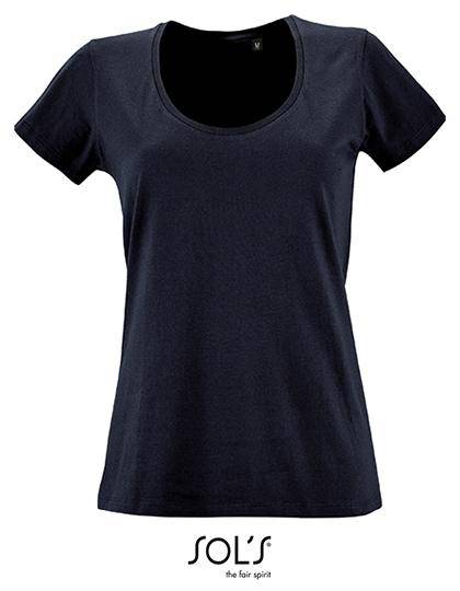 Epic Label T-shirts Sol´S 02079 T-Shirt Col Rond Décolleté Pour Femme