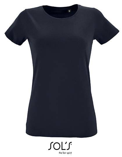 Epic Label T-shirts Sol´S 02758 T-Shirt Femme Col Rond Ajusté