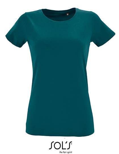 Epic Label T-shirts Sol´S 02758 T-Shirt Femme Col Rond Ajusté