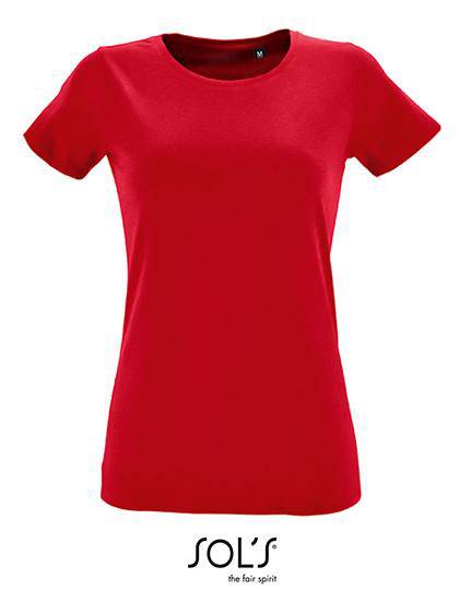 Epic Label T-shirts Sol´S 02758 T-Shirt Femme Col Rond Ajusté
