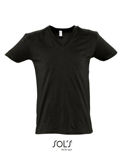 Epic Label T-shirts Sol´S 11155 T-Shirt Homme Col V Profond