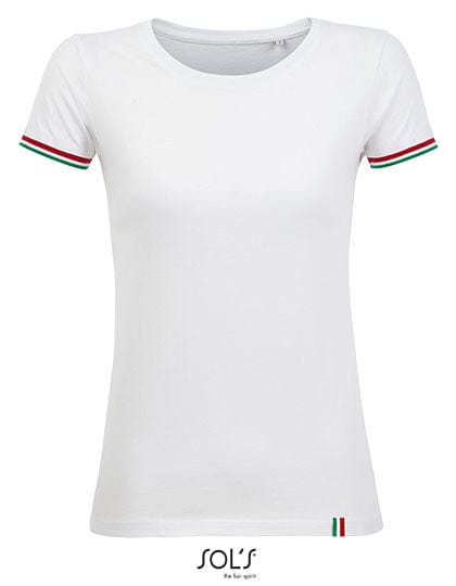 Epic Label T-shirts Sol´S L03109 T-Shirt À Manches Courtes Pour Femme Arc-En-Ciel