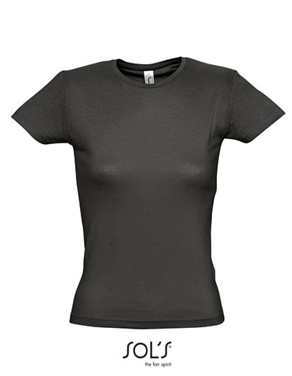 Epic Label T-shirts Sol´S L225 T-Shirt Femme Mademoiselle
