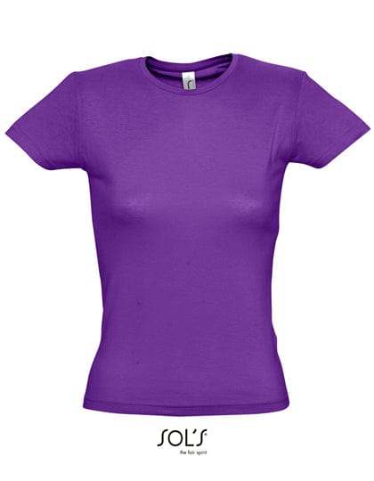 Epic Label T-shirts Sol´S L225 T-Shirt Femme Mademoiselle