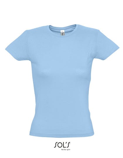Epic Label T-shirts Sol´S L225 T-Shirt Femme Mademoiselle