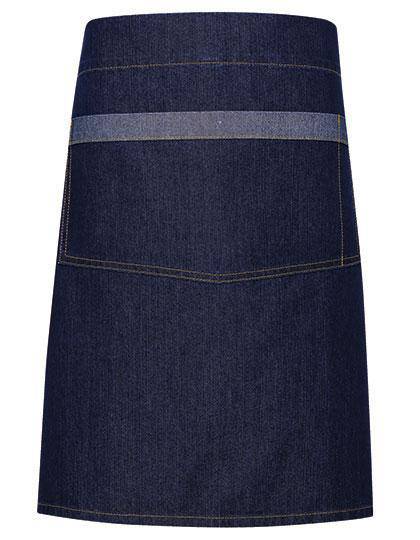 Epic Label Tabliers Pack Lot de 3 Premier Workwear PR128 Domain Contrast Denim Waist Tablier