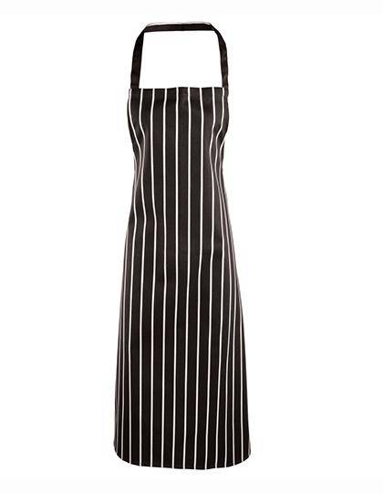 Epic Label Tabliers Pack Lot de 5 Premier Workwear PR110 Striped Tablier à bavette