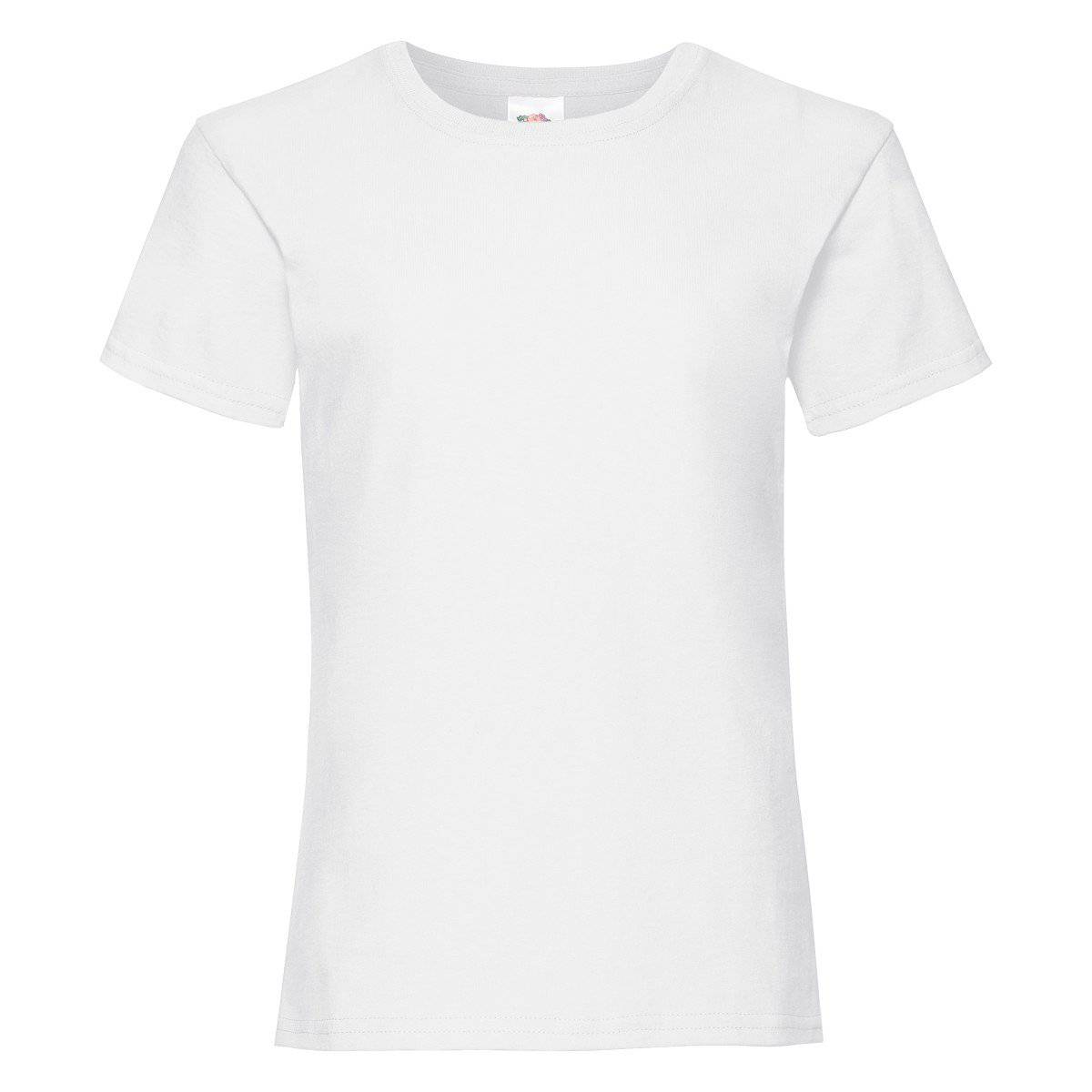 Epic Label Tshirt Fruit Of The Loom 610050 Filles Poids Valeur T