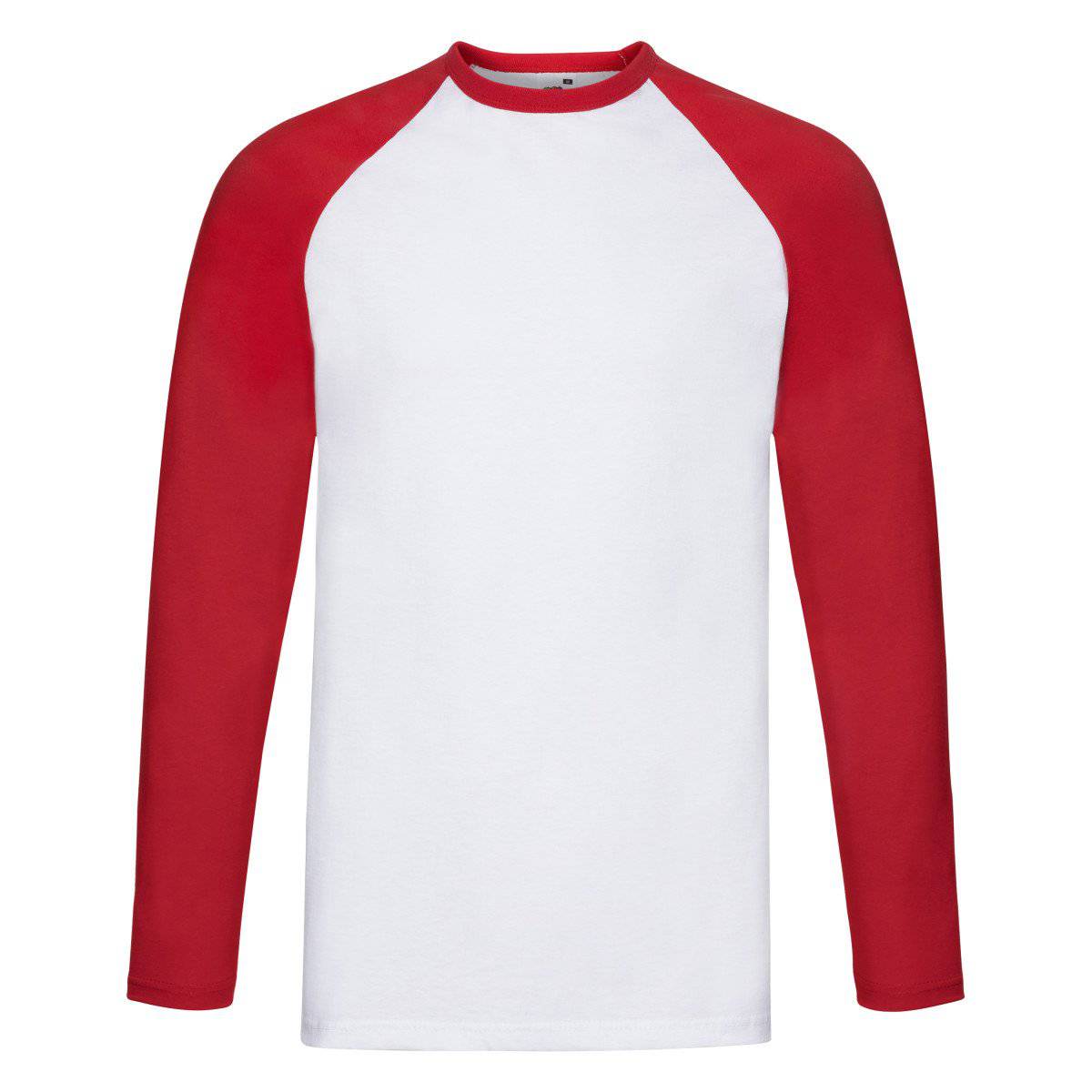 Epic Label Tshirt Fruit Of The Loom 610280 T-Shirt De Baseball À Manches Longues Valueweight Pour Homme