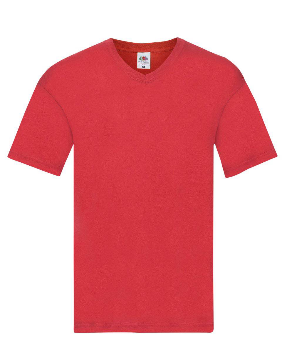 Epic Label Tshirt Fruit Of The Loom 614260 T-Col En V Original Pour Homme