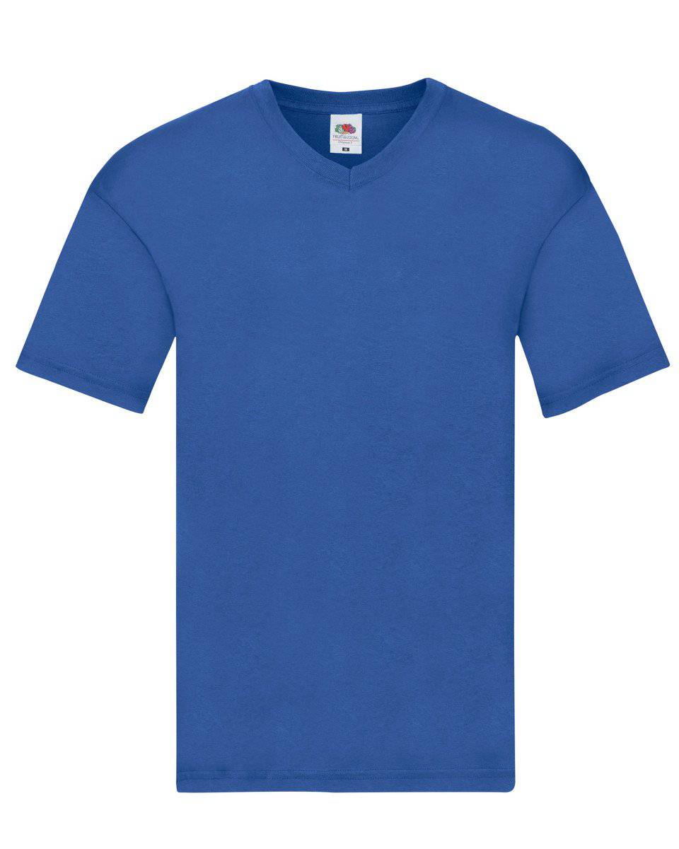 Epic Label Tshirt Fruit Of The Loom 614260 T-Col En V Original Pour Homme