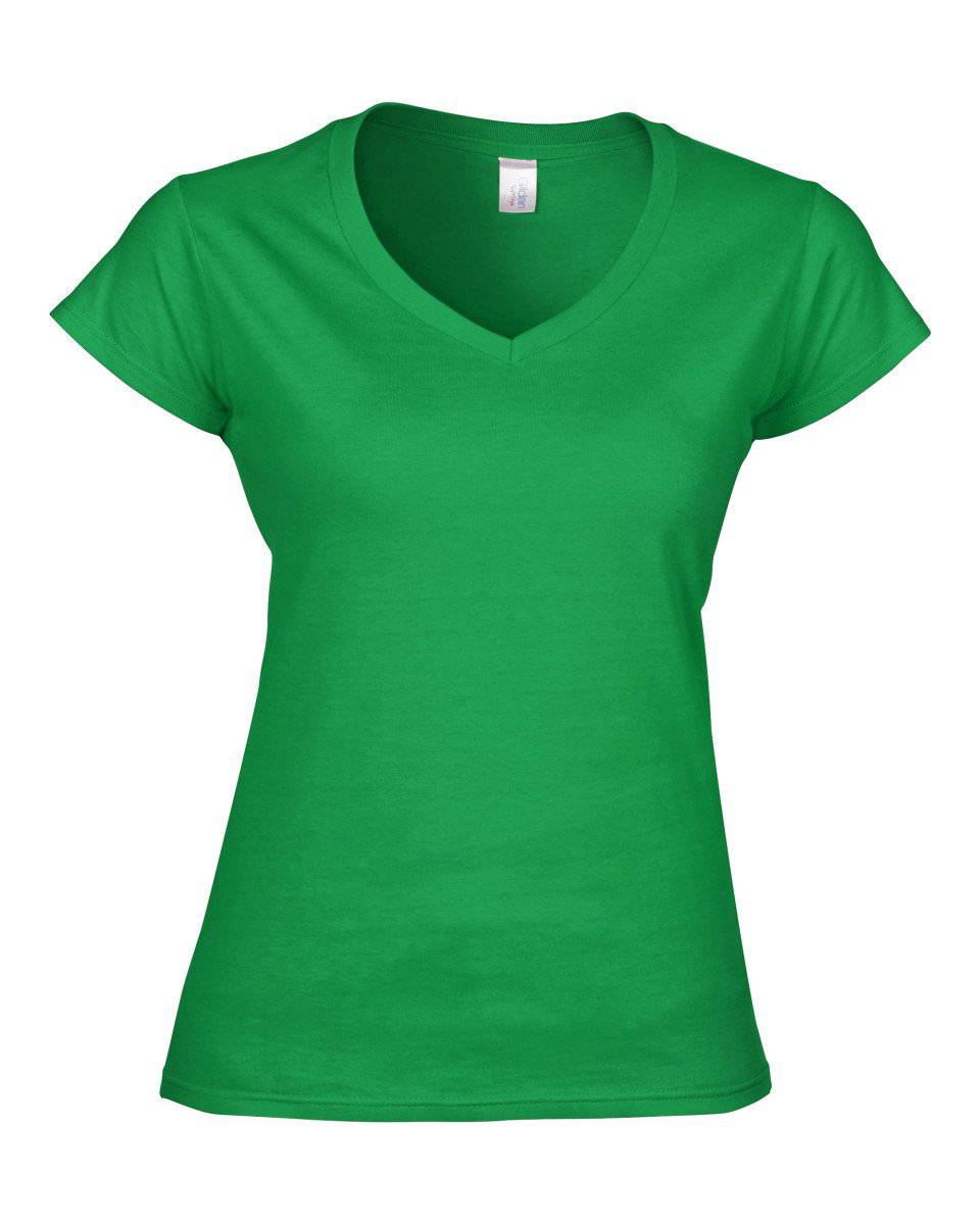 Epic Label Tshirt Gildan 64V00L Femme Soft Style Col V T-Shirt