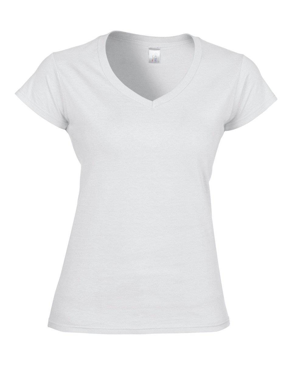 Epic Label Tshirt Gildan 64V00L Femme Soft Style Col V T-Shirt