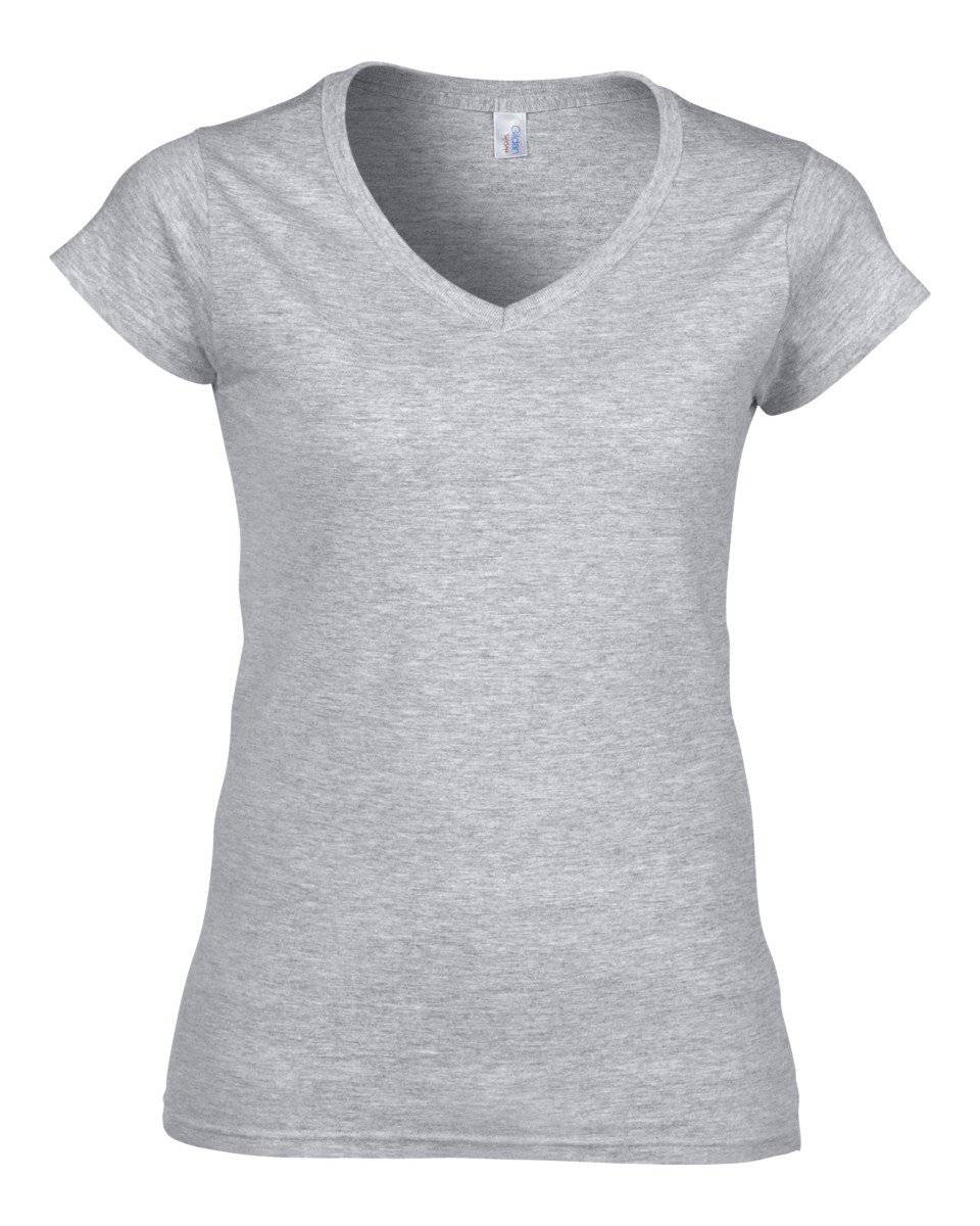 Epic Label Tshirt Gildan 64V00L Femme Soft Style Col V T-Shirt