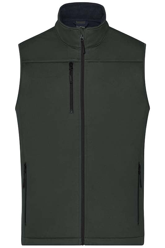 Epic Label Vestes & Bodywarmer James+Nicholson Jn1170 Gilet Softshell Homme Recyclé