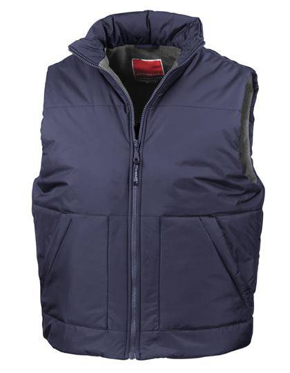 Epic Label Vestes & Bodywarmer Result R044X Polaired Lined Bodywarmer