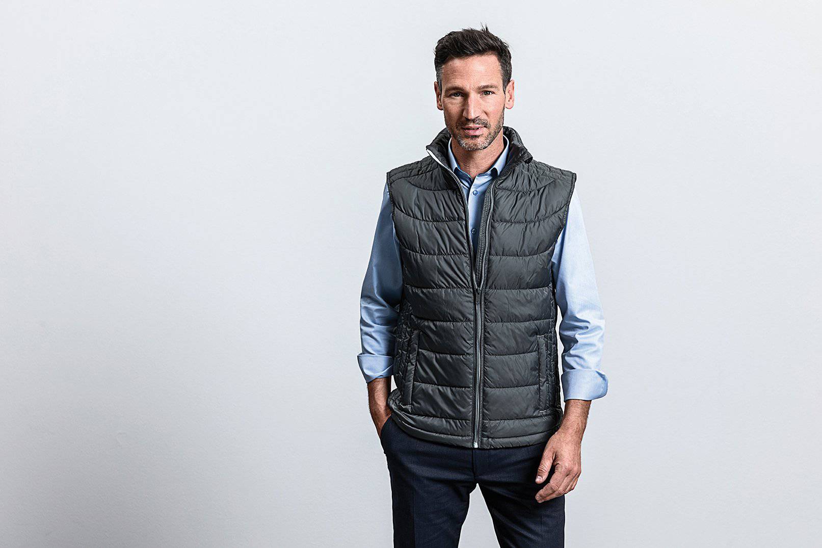 Epic Label Vestes & Bodywarmer Russell R-441M-0 Nano Bodywarmer Pour Homme