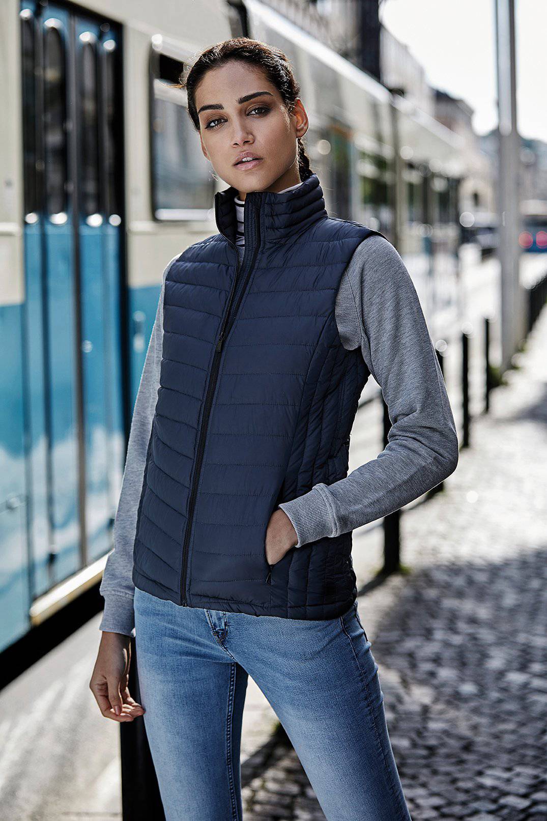 Epic Label Vestes & Bodywarmer Tee Jays 9633 Pour Femmes Zepelin Bodywarmer