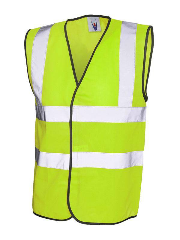 Epic Label Vestes & Bodywarmer Uneek Clothing UC801 Sleeveless Safety Waist Coat Mixte