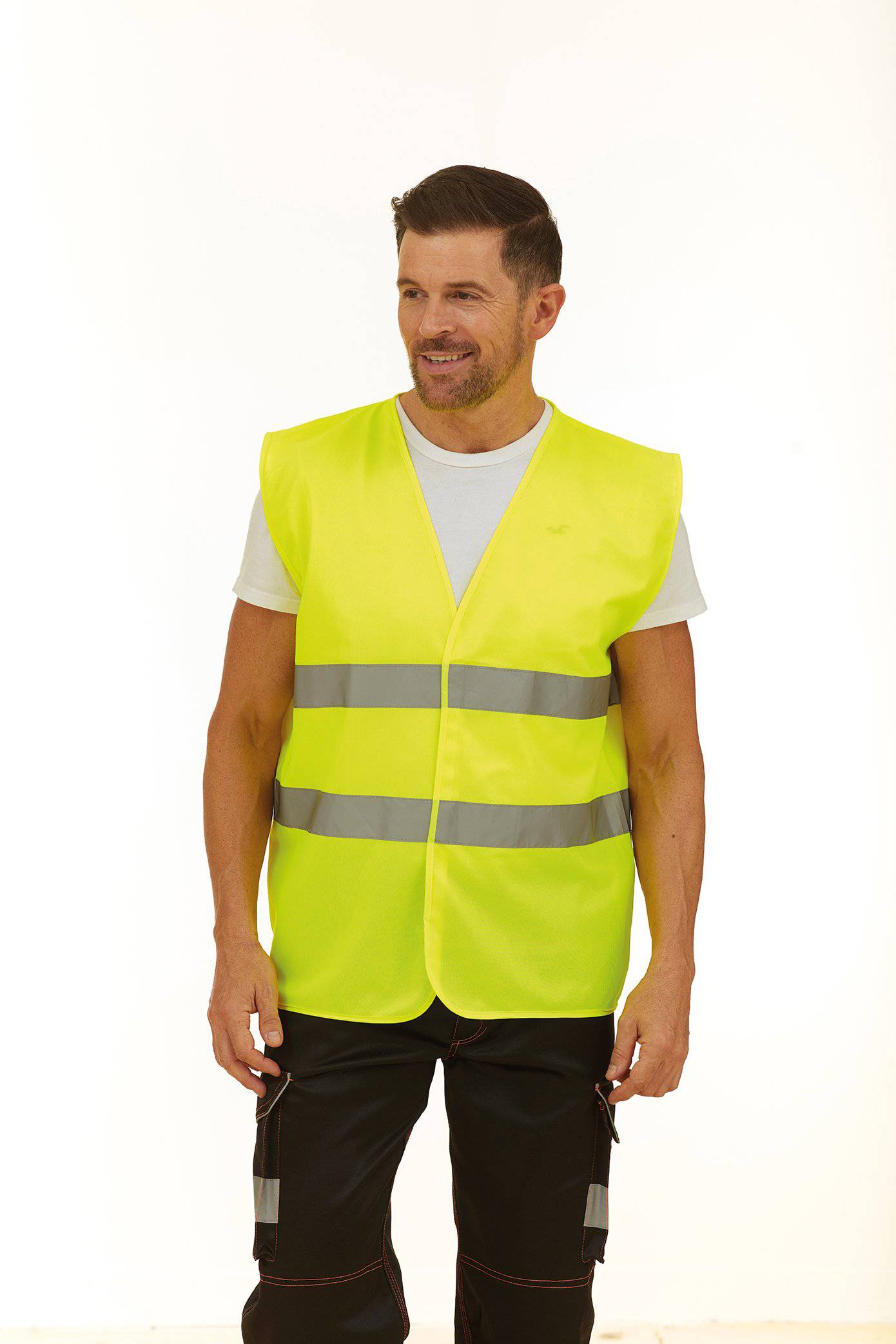 Epic Label Vestes & Bodywarmer Yoko Hvw102 Hi Vis 2 Bands Waistcoat