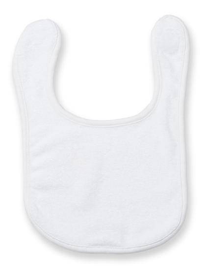 Epic Label Bavoirs Lot de 3 x Larkwood LW022 Baby Towelling Bib