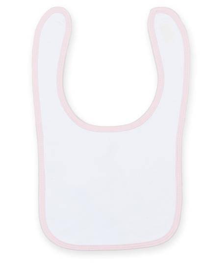 Epic Label Bavoirs Lot de 3 x Larkwood LW082 Plain and Contrast Bib