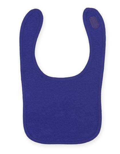 Epic Label Bavoirs Lot de 5 x Larkwood LW082 Plain and Contrast Bib