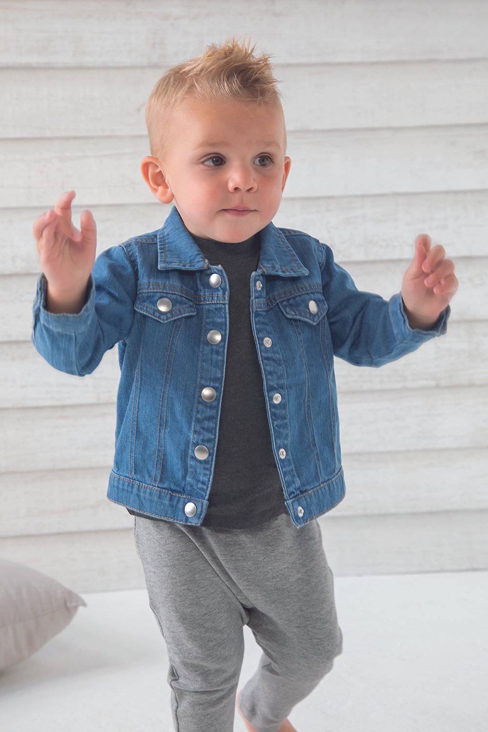 Epic Label Blousons Bébé Rocks Denim Jacket Babybugz BZ53