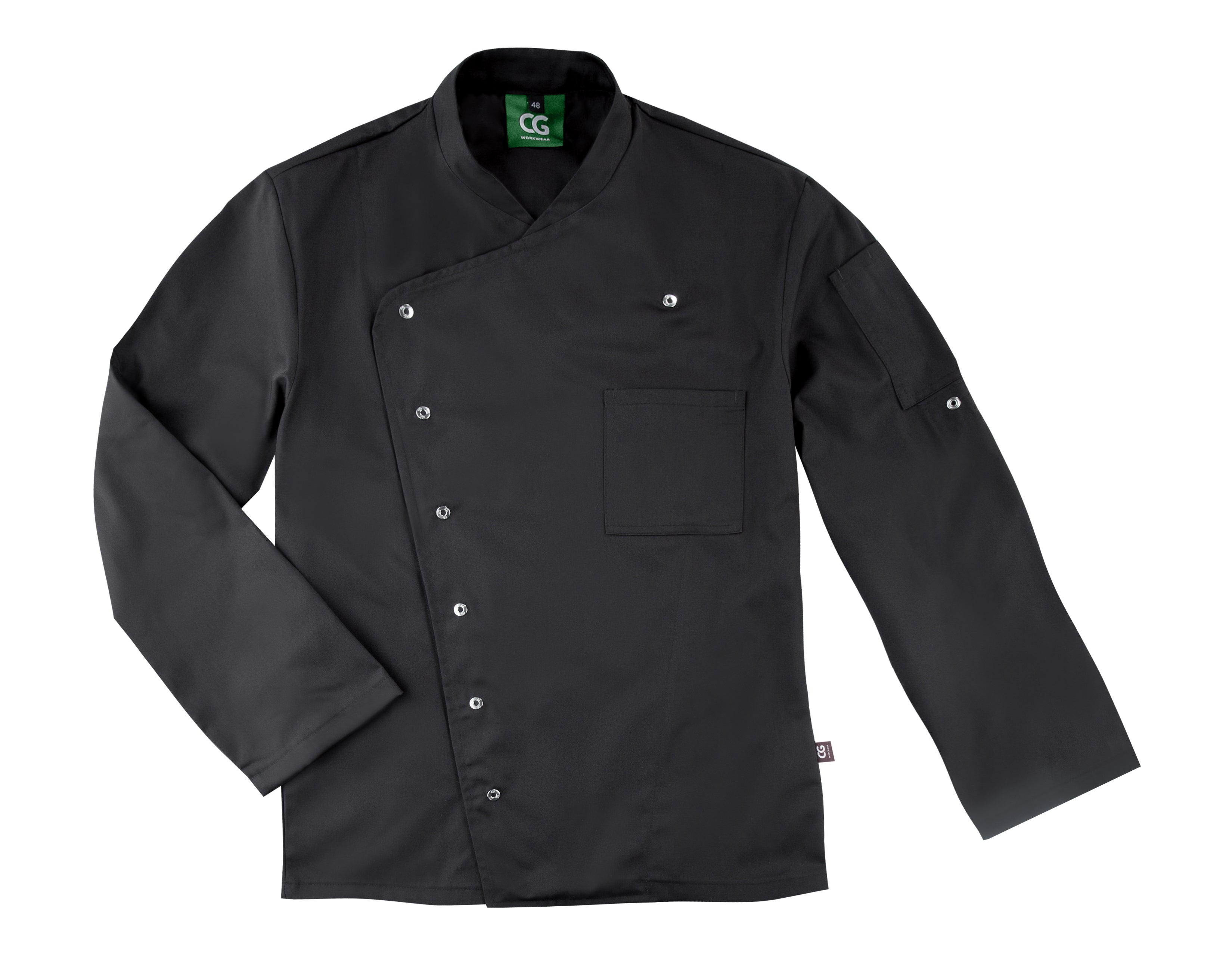 Epic Label Blousons Cg Workwear Cgw03100 Veste De Cuisine Homme Turin Greenature Bio